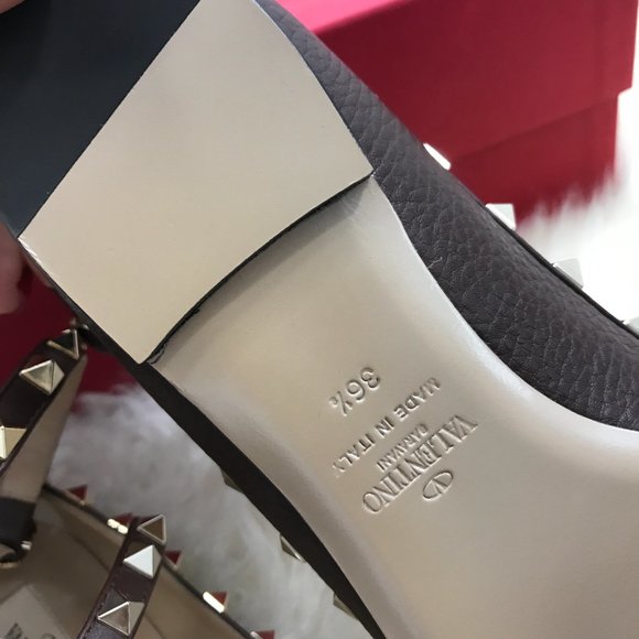 Valentino Garavani rockstud ballet flats oritq - Picture 2 of 7